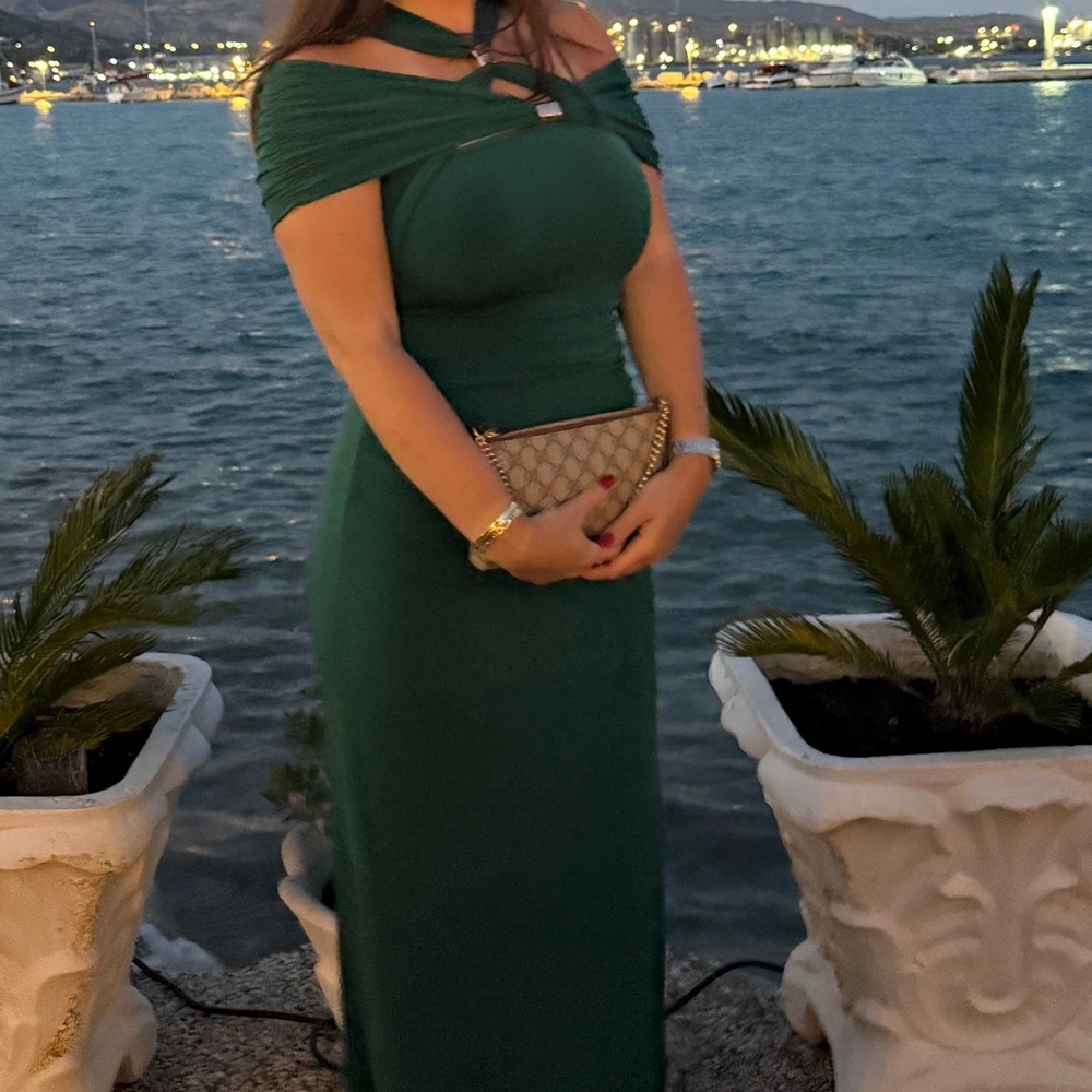 Herve Leger Elle Gown Dress - Picture 5 of 5
